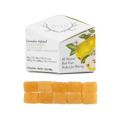 Pear 1:1 CBG - Gummies
