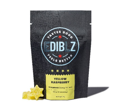 DIBZ Yellow Raspberrry 10 Pack (100mg THC)